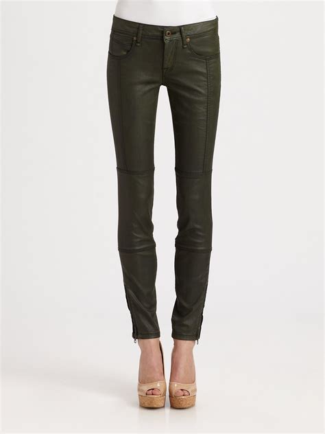 burberry brit waxed skinny jeans|authentic burberry jeans.